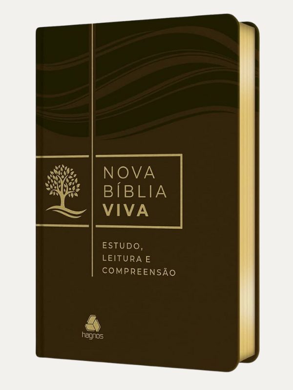 Nova Bíblia Viva - Estudo, leitura e compreensão - Marrom